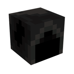 Black skin: head render