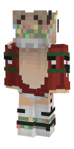 Classic skin: body, back render