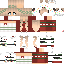 Classic skin: raw texture render