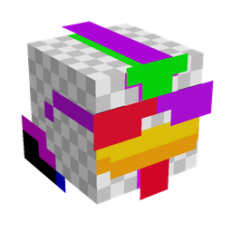 Black skin: head render