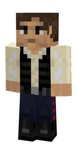 Black skin: body, front render