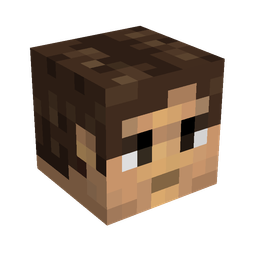 Black skin: head render