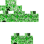 Classic skin: raw texture render