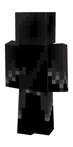 Black skin: body, back render