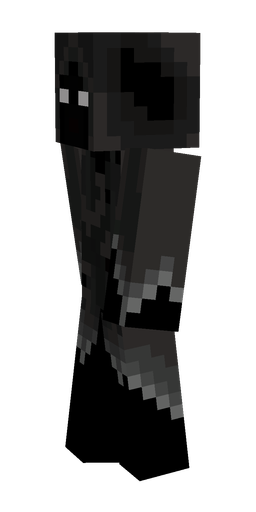 Black skin: body, left side render
