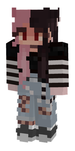 Black skin: body, front render