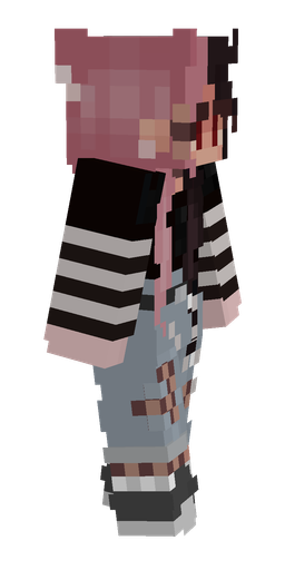Black skin: body, right side render