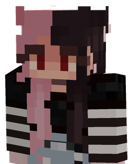 Black skin: bust render