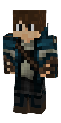 Black skin: body, front render