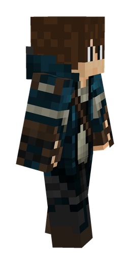 Black skin: body, right side render