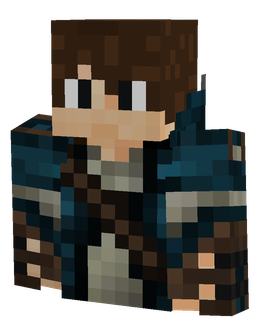 Black skin: bust render