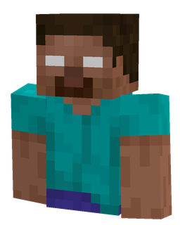 Blue skin: bust render