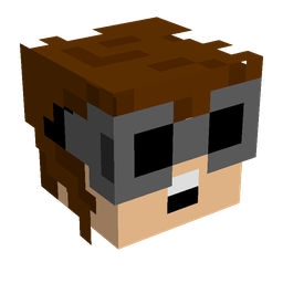 Brown skin: head render