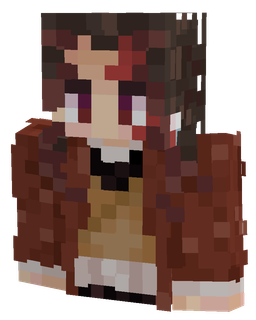 Brown skin: bust render