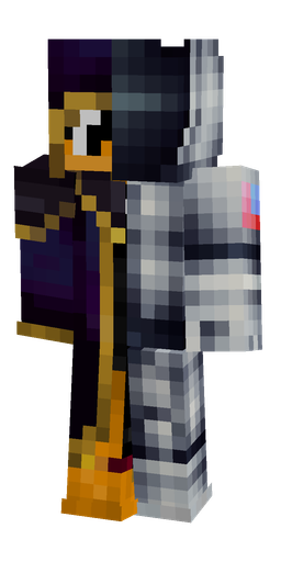 Black skin: body, front render