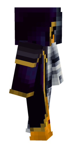 Black skin: body, right side render