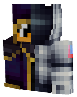 Black skin: bust render