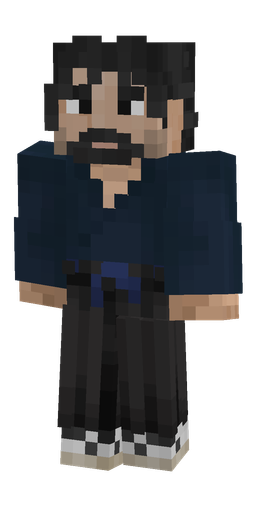 Black skin: body, front render