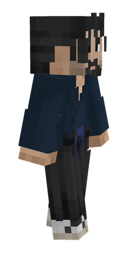 Black skin: body, right side render
