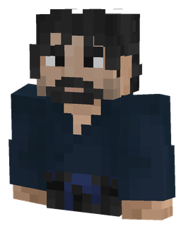 Black skin: bust render