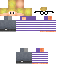 Classic skin: raw texture render
