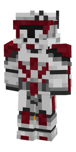 Black skin: body, front render