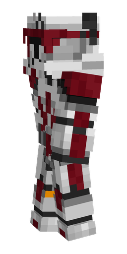 Black skin: body, left side render