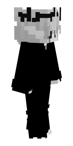 Black skin: body, right side render
