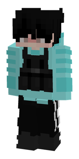 Black skin: body, front render
