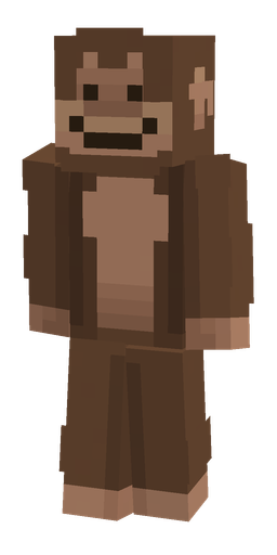 Brown skin: body, front render