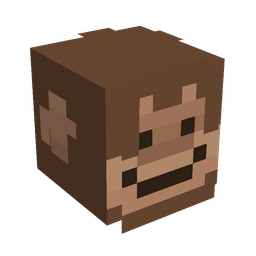 Brown skin: head render