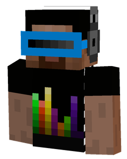 Black skin: bust render