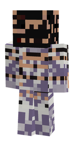 Black skin: body, front render