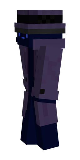 Black skin: body, left side render