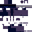 Black skin: raw texture render
