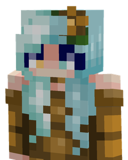 Blue skin: bust render