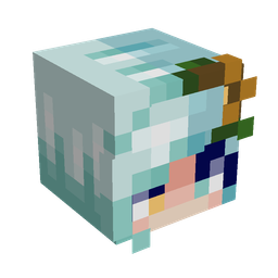 Blue skin: head render
