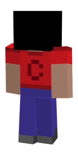 Black skin: body, front render