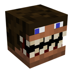 Black skin: head render
