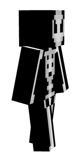 Black skin: body, right side render