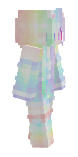 Blue skin: body, right side render
