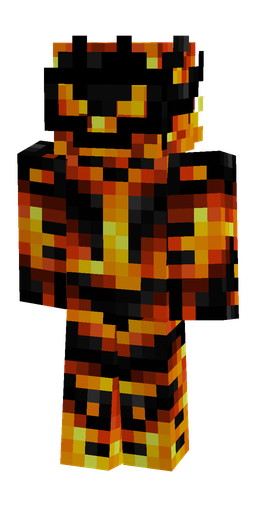 Black skin: body, front render