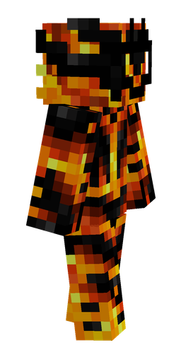 Black skin: body, right side render