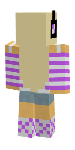 Classic skin: body, back render