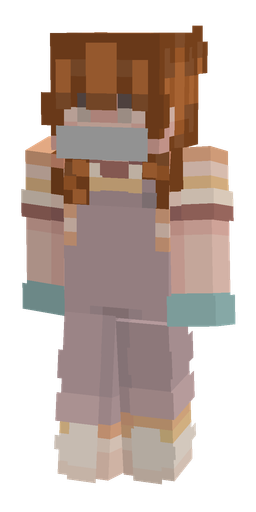 Brown skin: body, front render