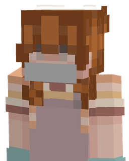 Brown skin: bust render