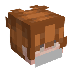 Brown skin: head render