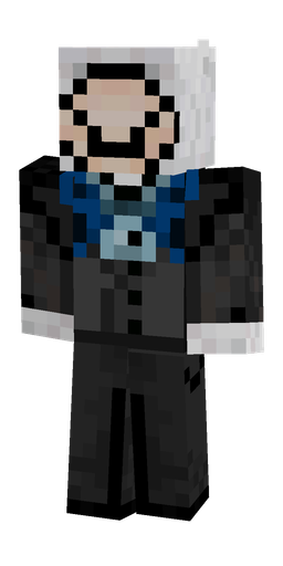 Black skin: body, front render