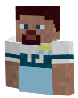 Blue skin: bust render