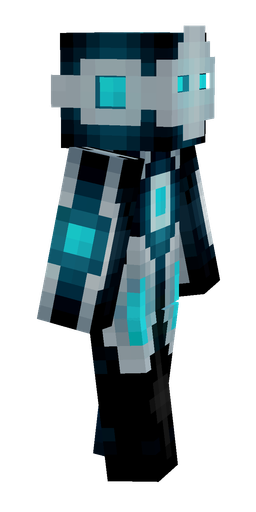 Black skin: body, right side render
